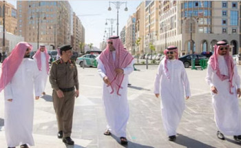 أمير المدينة يتفقّد الاستعدادات لخدمة زائري المسجد النبوي تزامنًا مع قرب رمضان