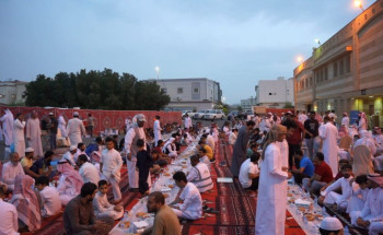 وفد من هيئة الصحفيين بمنطقة المدينة يشارك في الإفطار الجماعي لمجلس حي الدفاع الثاني