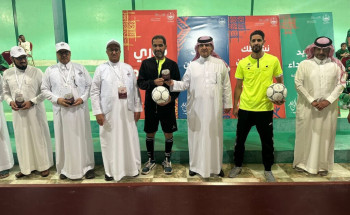 محافظ بيشة يتوج أكاديمية S7 بطلاً لدوري أجاويد الرمضاني لكرة القدم