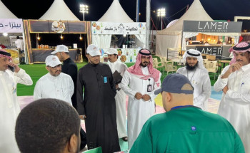 قائد مسار العطاء بمبادرة اجاويد يزور السوق الرمضاني الموسم الثالث بمهرجان بيشة أحلى