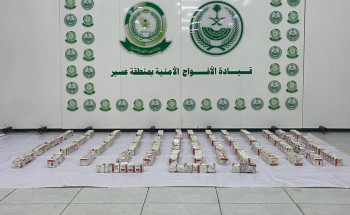 الأفواج الأمنية تحبط محاولات تهريب(22.7)طنًّا من نبات القات المخدر و(264)كيلوجرامًا من مادة الحشيش المخدر