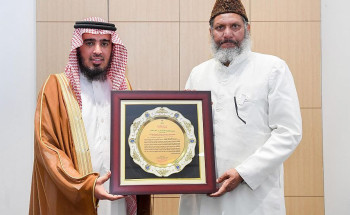 جمعية أهل الحديث المركزية لعموم الهند تمنح وزير الشؤون الإسلامية وساماً من الطبقة الأولى