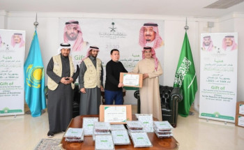 وزارة الشؤون الإسلامية تسلم هدية خادم الحرمين الشريفين من التمور لعدد من الدول