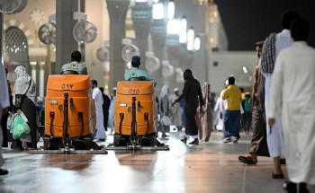 خدمات تقنية تستقبل المصلين والمعتكفين بالمسجد النبوي في العشر الأواخر من رمضان