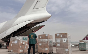 مغادرة الطائرة الإغاثية السعودية السادسة لمساعدة السودان