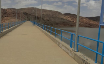 فتح بوابات سد وادي هرجاب