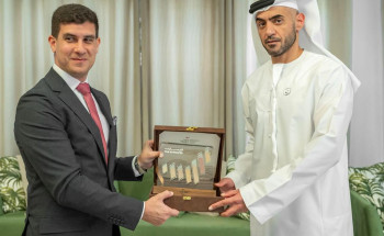 سفير الإمارات لدى الرياض يلتقي بطلبة معهد الأمير سعود الفيصل للدراسات الدبلوماسية