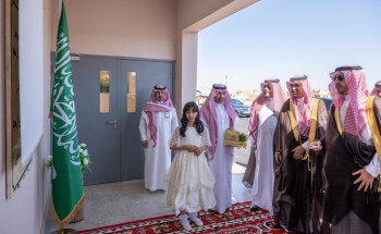 أمير الجوف يدشّن مبنى المدرسة الابتدائية الأولى بمركز صوير