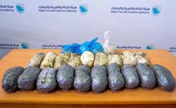 “الزكاة والضريبة والجمارك” تُحبط محاولتي تهريب أكثر من 106 كيلوجرامات من “الشبو”