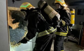 إصابة 3 أشخاص نتيجة اشتعال لحظي بمطعم في الرياض