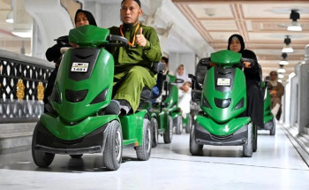 أكثر من 10 الآف عربة لخدمة الحجيج بالحرم المكي