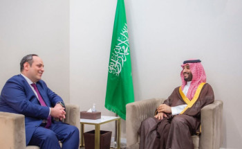 ولي العهد يلتقي الأمين العام للمكتب الدولي للمعارض