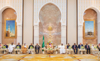 نيابة عن خادم الحرمين الشريفين.. ولي العهد يقيم حفل الاستقبال السنوي لأصحاب الفخامة والدولة وكبار الشخصيات الإسلامية الذين أدوا فريضة الحج لهذا العام