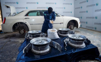 جمرك الحديثة يُحبط 3 محاولات لتهريب أكثر من 539 ألف حبة كبتاجون