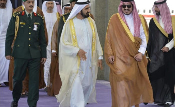 نائب رئيس دولة الإمارات يصل إلى جدة