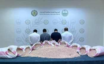 مخبأة في شحنة مُعدّة لقص الحديد.. “مكافحة المخدرات” تضبط أكثر من(3.4)ملايين قرص من مادة الإمفيتامين المخدر في الرياض
