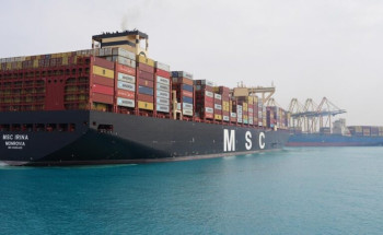 ميناء الملك عبدالله يستقبل سفينة الحاويات المصنفة بالأكبر عالميًا