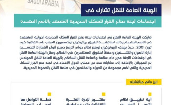 الهيئة العامة للنقل تشارك في صنع القرار الدولي لتطوير صناعة النقل بالخطوط الحديدية