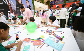 الكشافة تُعزز القيم الوطنية لدى الأطفال بالرسم