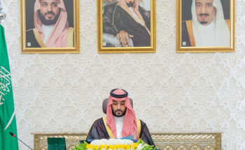 ولي العهد يرأس جلسة مجلس الوزراء