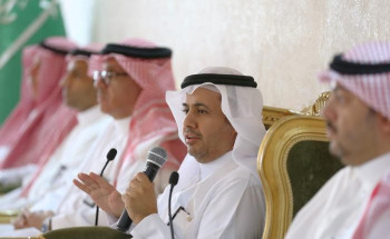 رئيس جامعة الحدود الشمالية الأستاذ الدكتور أحمد بن علي الرميح يلتقي بمنسوبي الجامعة