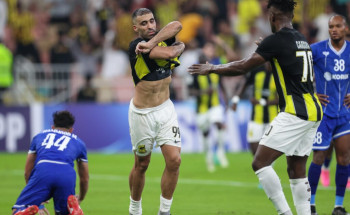 صاعقة حمد الله تمنح الاتحاد فوزًا مثيرًا على القوة الجوية فى أبطال آسيا