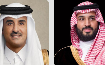 ولي العهد يتلقى رسالة خطية من أمير دولة قطر