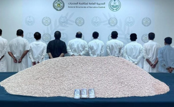 مكافحة المخدرات تضبط أكثر من (3.8) ملايين قرص من مادة الإمفيتامين المخدر بمنطقة الرياض