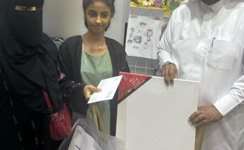 تراحم جازان تكرم أبناءها الموهوبين في مسابقة موهوب في مجال الرسم