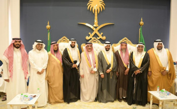 بحضور “الأمير مشعل بن محمد”.. “الزميل المبارك” يحتفل بزفاف كريمته في الرياض