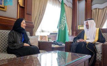 أمير منطقة المدينة المنورة يستقبل الدكتورة نوال الرشيد بمناسبة تعيينها رئيساً لجامعة طيبة