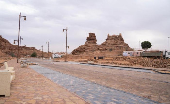 أمانة الجوف.. 90% نسبة الإنجاز في مشروع تطوير محيط قلعة زعبل التراثية