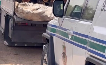 أمن الطرق بتبوك يظبط مواطن مخالفًا لنظام البيئة