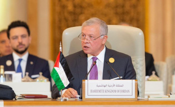 ملك الأردن: الظلم الواقع على الأشقاء الفلسطينيين هو دليل على فشل المجتمع الدولي في إنصافهم وضمان حقوقهم