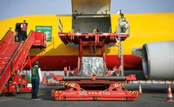 مغادرة الطائرة الإغاثية السعودية السادسة لإغاثة الشعب الفلسطيني في قطاع غزة