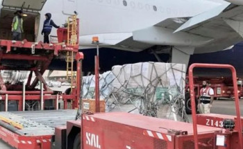 مغادرة الطائرة الإغاثية السعودية التاسعة عشر لإغاثة الشعب الفلسطيني في غزة