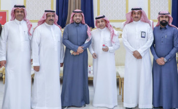 محافظ النعيرية يكرم القحطاني ويستقبل الدويش