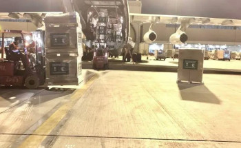 مغادرة الطائرة الإغاثية السعودية الـ28 لإغاثة الشعب الفلسطيني في غزة