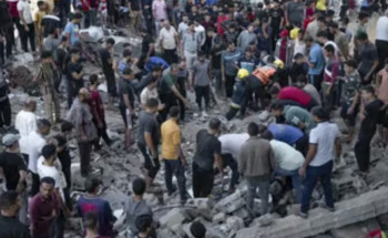 استشهاد 14200 طفل وامرأة منذ بدء العدوان الإسرائيلي على قطاع غزة