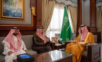 أمير منطقة المدينة المنورة يستقبل مدير عام فرع وزارة البيئة والمياه والزراعة بالمنطقة