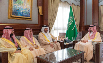 أمير منطقة المدينة المنورة يستقبل الرئيس التنفيذي لمستشفى الملك فيصل التخصصي ومركز الأبحاث