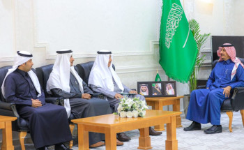 محافظ حفرالباطن يستقبل رئيس واعضاء هيئة الصحفيين بالمحافظة