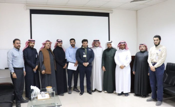 مدير إدارة المياه في فرع وزارة البيئة بحائل يستقبل فريق عمل ممثلاً من المختصين بالوزارة