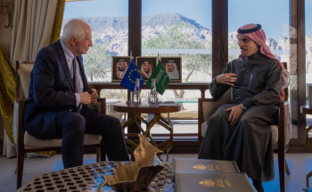 وزير الخارجية يستقبل الممثل الأعلى للاتحاد الأوروبي للشؤون الخارجية والسياسة الأمنية