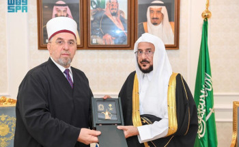 وزير “الشؤون الإسلامية” يستقبل مفتي كوسوفا
