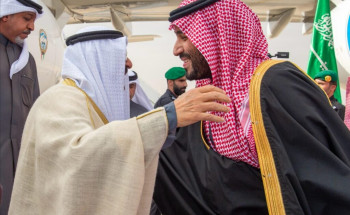 أمير دولة الكويت يصل الرياض وولي العهد في مقدمة مستقبليه