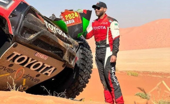 بعد صدارته لرالي داكار 2024.. الراجحي ينسحب بعد انقلاب مركبته في سادس المراحل