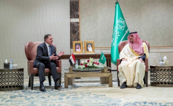 الأمير عبدالعزيز بن سعود يلتقي وزير الداخلية المصري