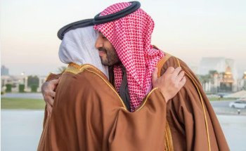 ولي عهد مملكة البحرين يصل الرياض