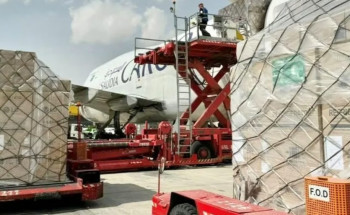 مغادرة الطائرة السعودية الـ 6 المحمّلة بالمساعدات الإغاثية للشعب الأوكراني